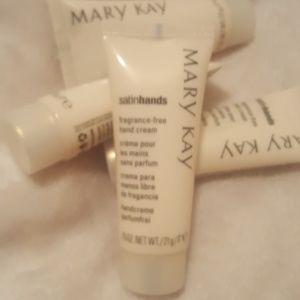 2 Satin Hands Mini fragrance free Lotions